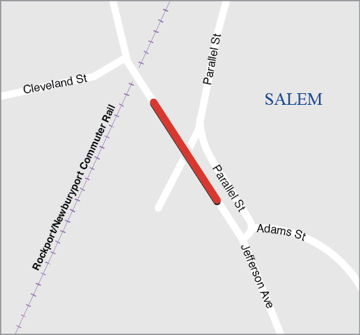 SALEM: BRIDGE REPLACEMENT, S-01-024, JEFFERSON AVENUE OVER PARALLEL STREET